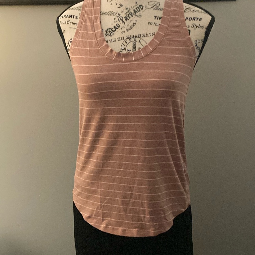 lululemon athletica Pink Fitted Sleeveless Tank Top